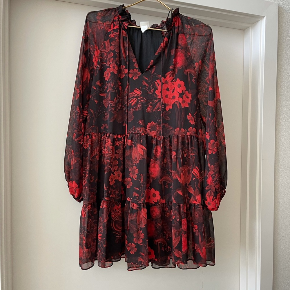 H&M Red mini dress